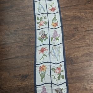 Floral scarf